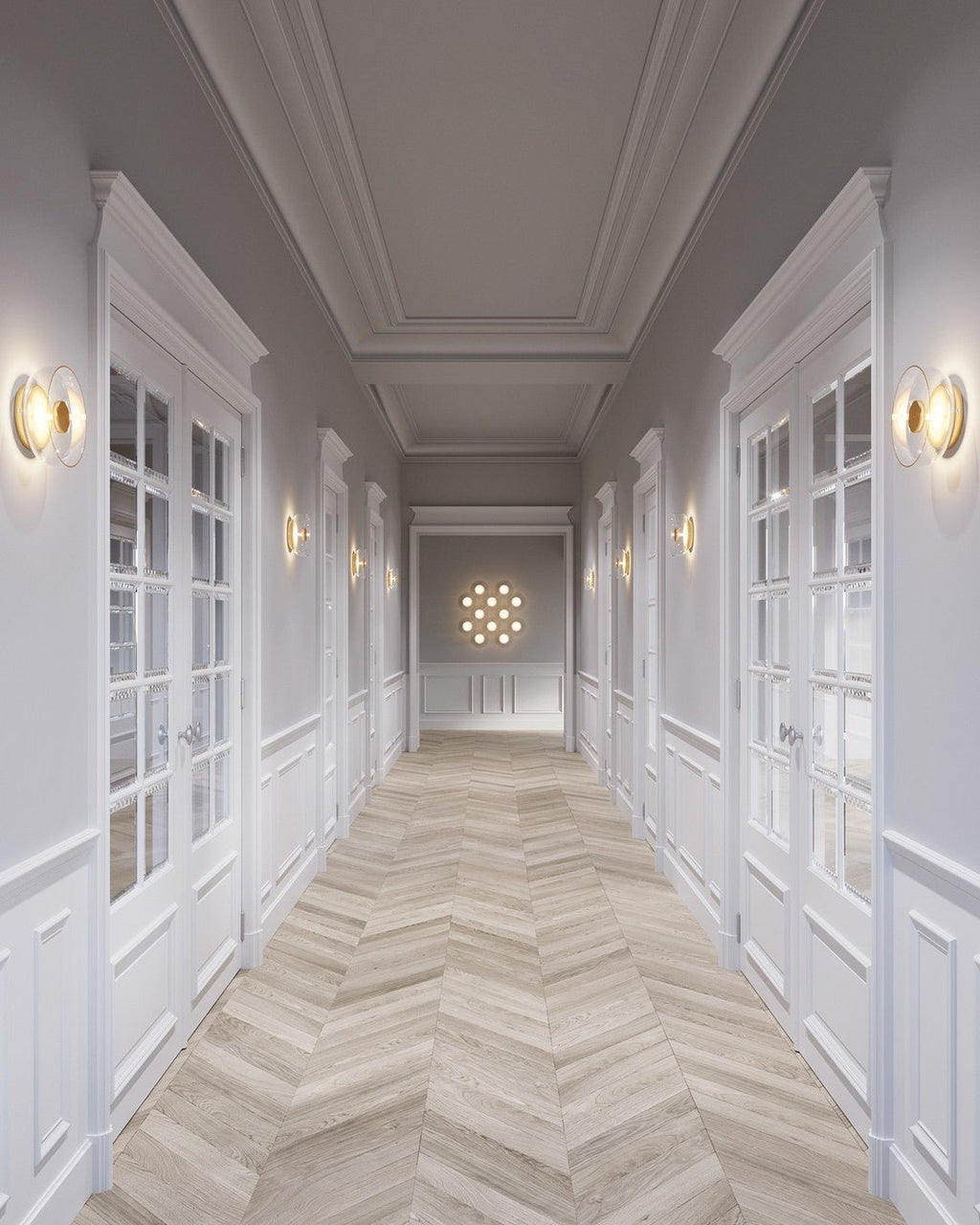 Solara Wall Light, Hardwired Wall Sconce, detail 11