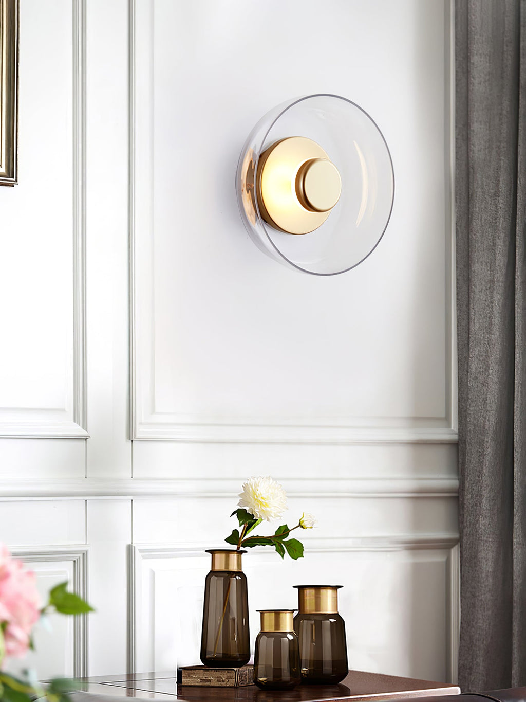 Solara Wall Light, Hardwired Wall Sconce, detail 21