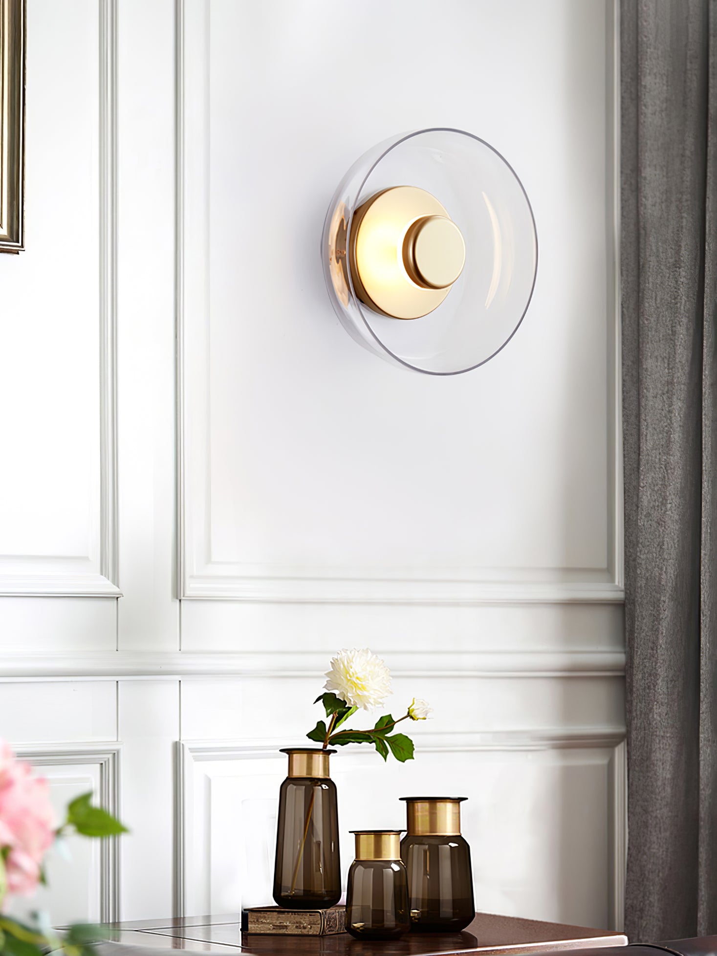 Solara Wall Light, Hardwired Wall Sconce, detail 21