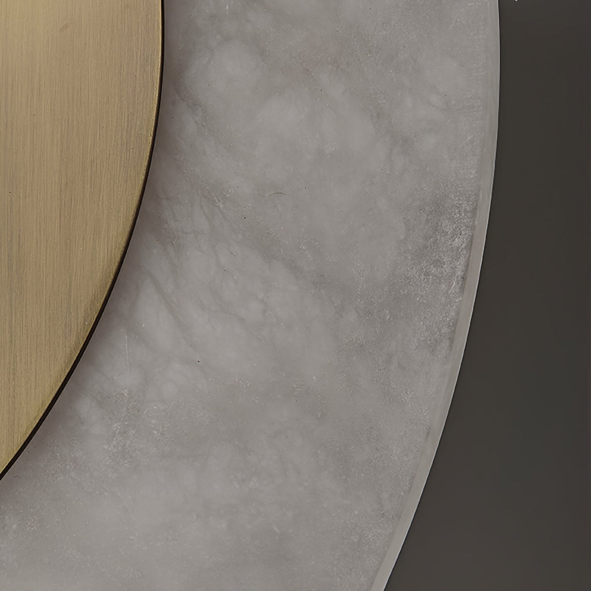 Solari Alabaster Leaf Wall Light, Hardwired Wall Sconce, detail 18