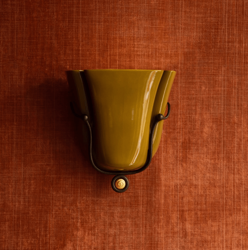 Solenne Shell Wall Light, Hardwired Wall Sconce, detail 17