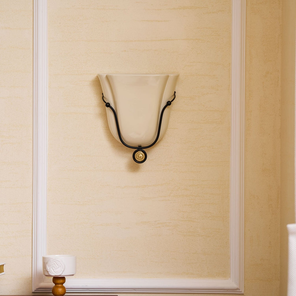 Solenne Shell Wall Light, Hardwired Wall Sconce, detail 9
