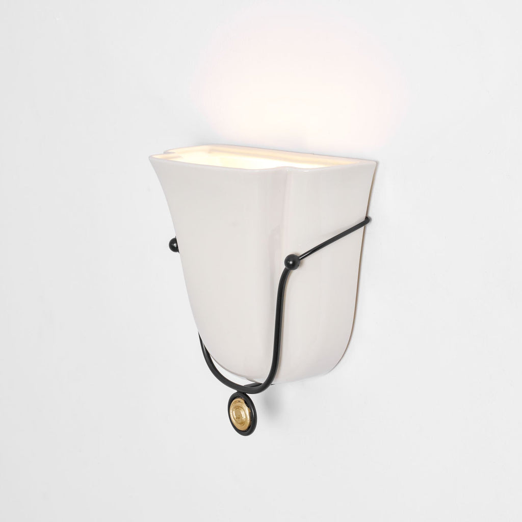 Solenne Shell Wall Light, Hardwired Wall Sconce, detail 24