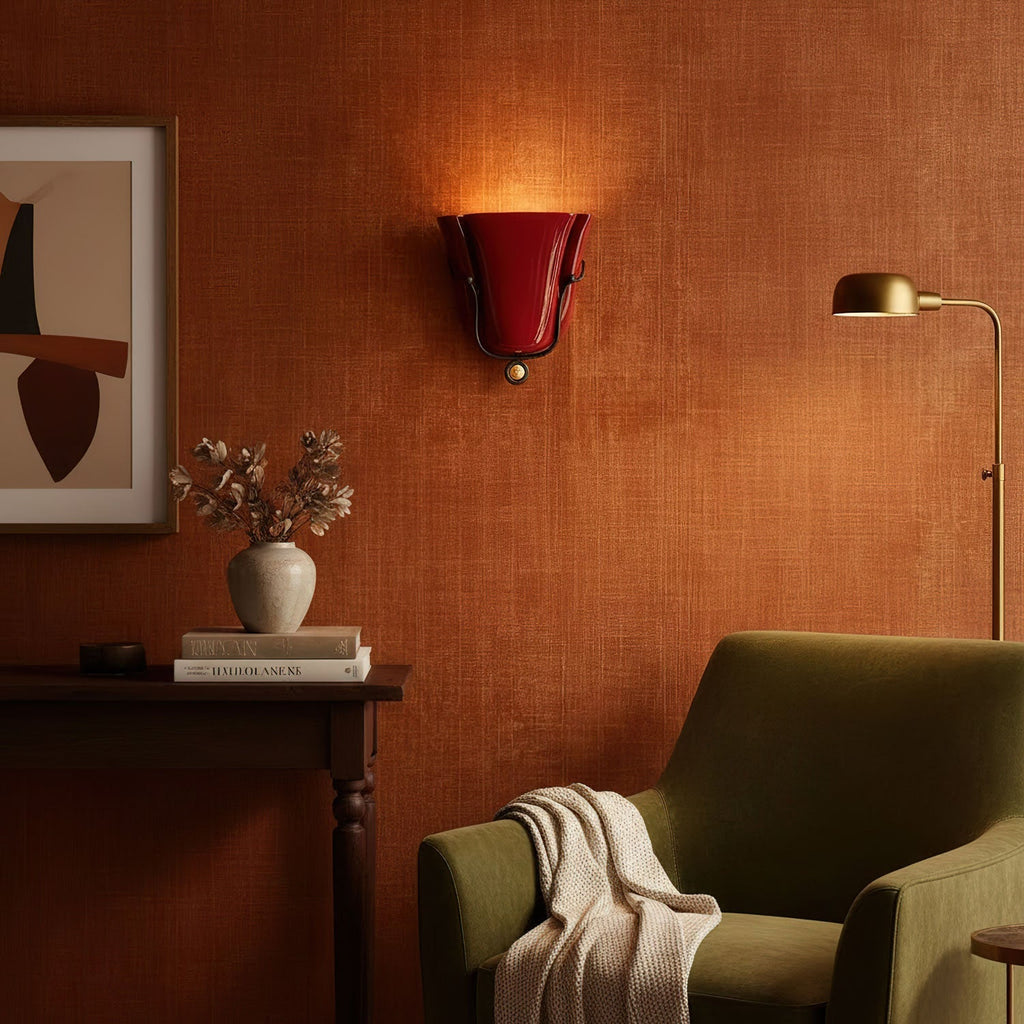 Solenne Shell Wall Light, Hardwired Wall Sconce, detail 2