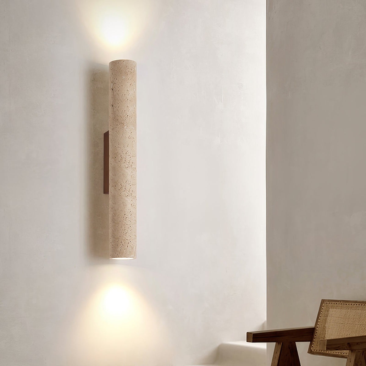 Solis Column Wall Light, Hardwired Wall Sconce, detail 18