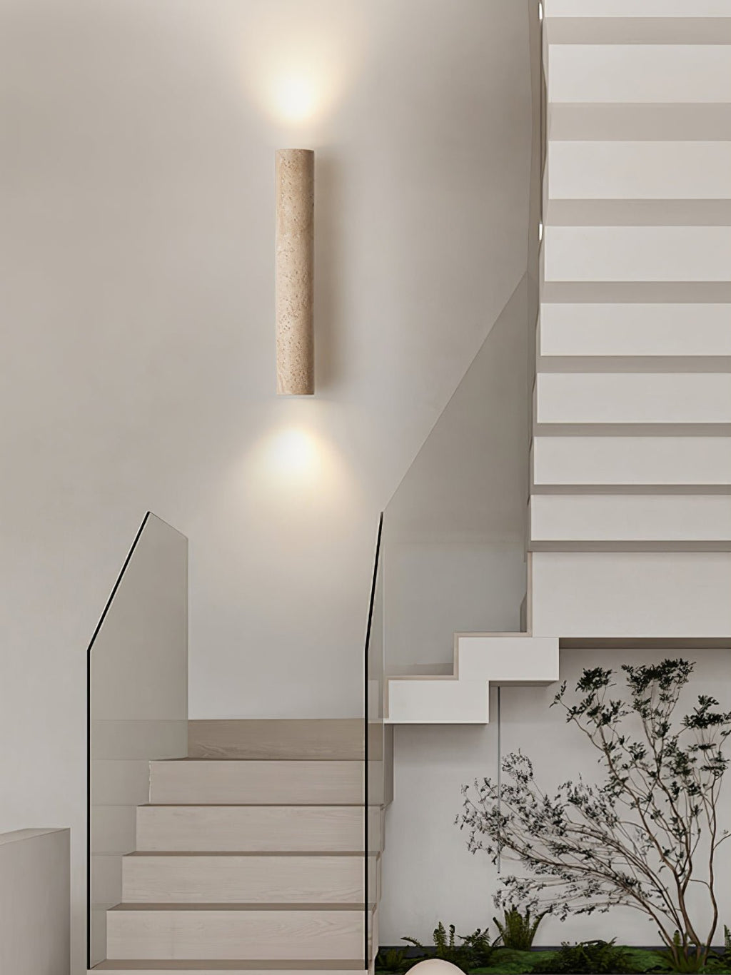 Solis Column Wall Light, Hardwired Wall Sconce, detail 20