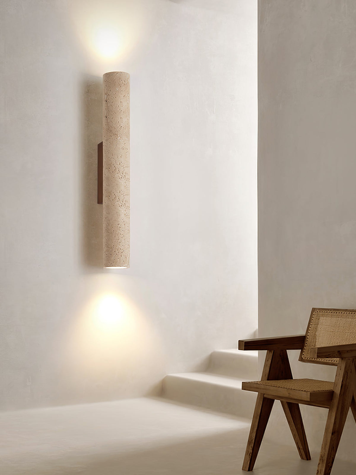 Solis Column Wall Light, Hardwired Wall Sconce, detail 15