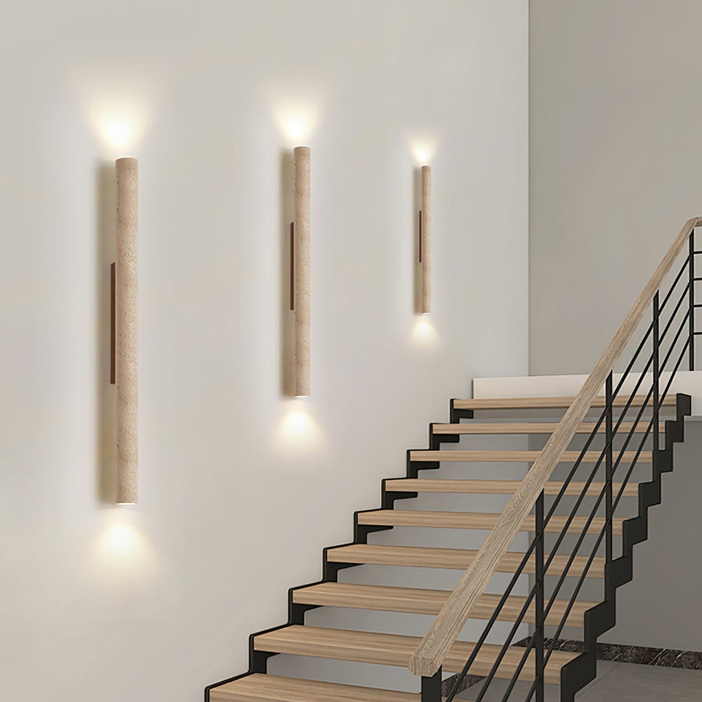 Solis Column Wall Light, Hardwired Wall Sconce, detail 16