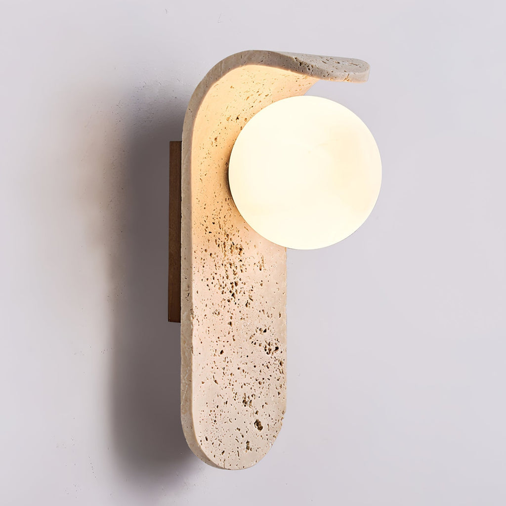 Solis Curve Wall Light, Hardwired Wall Sconce, detail 10