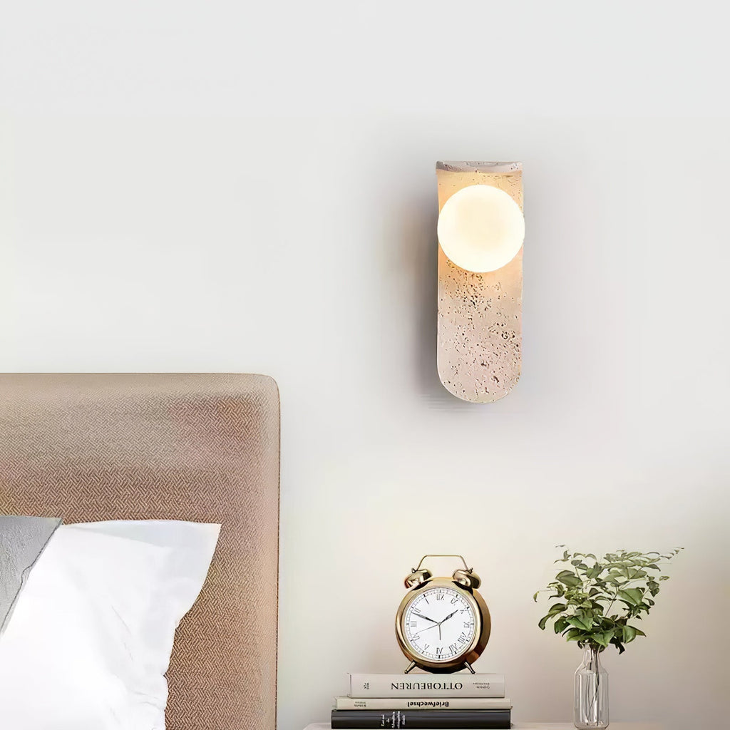 Solis Curve Wall Light, Hardwired Wall Sconce, detail 2