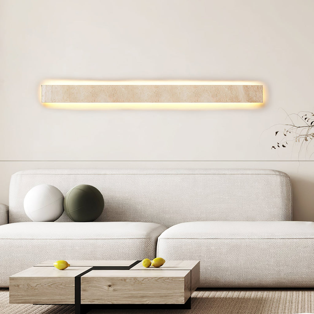 Solis Stone Wall Light, Hardwired Wall Sconce, detail 2