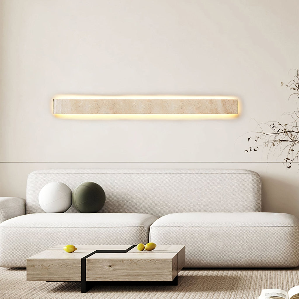 Solis Stone Wall Light, Hardwired Wall Sconce, detail 12