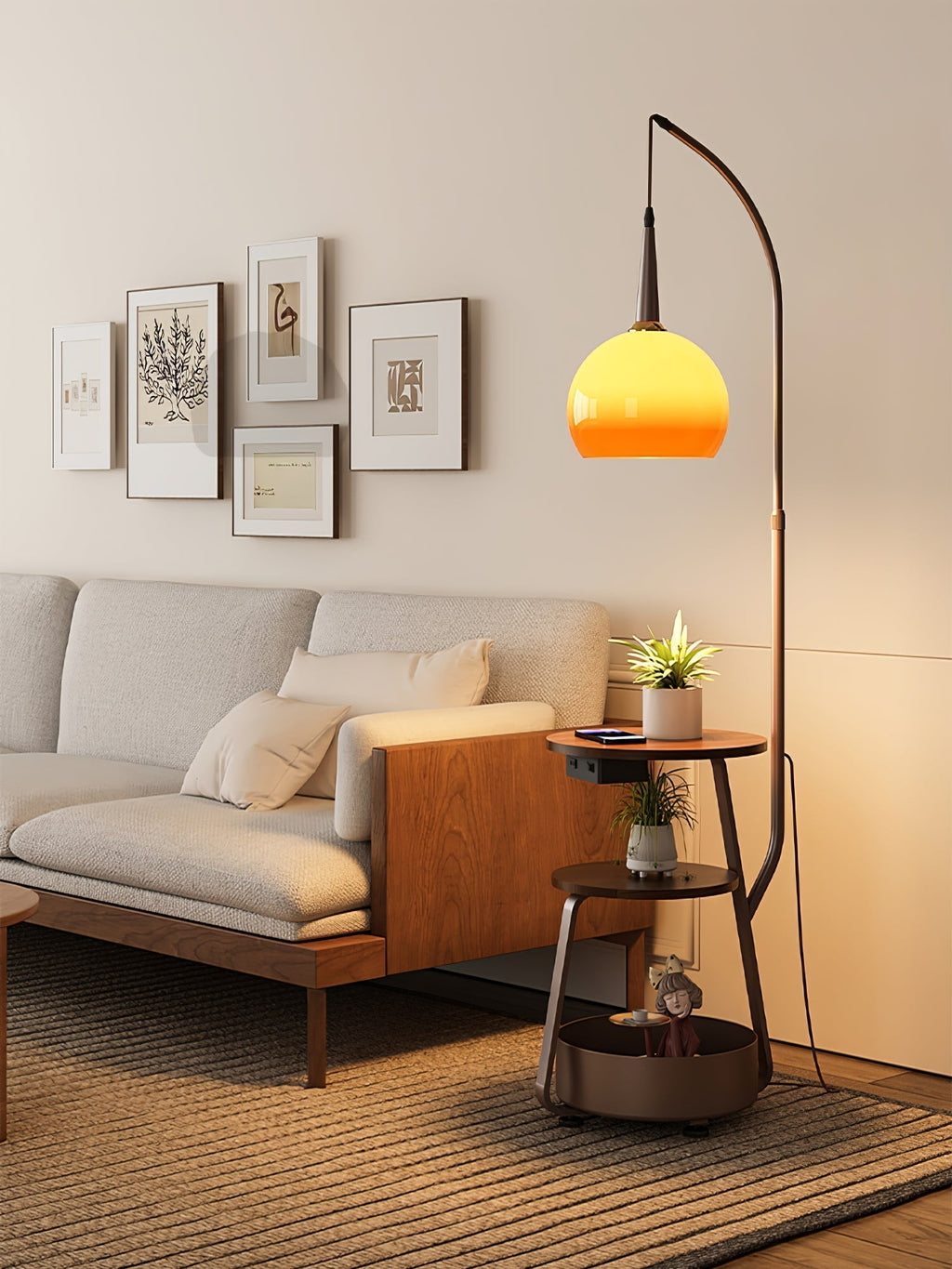Solstice Arc Floor Light, Floor Lamp, detail 6