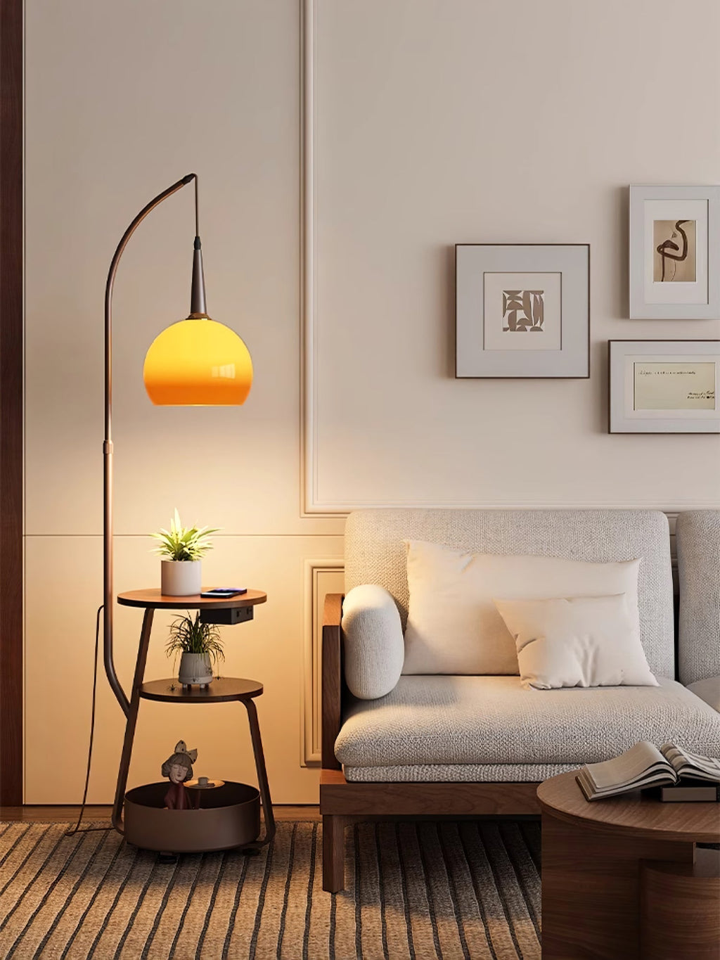 Solstice Arc Floor Light, Floor Lamp, detail 12