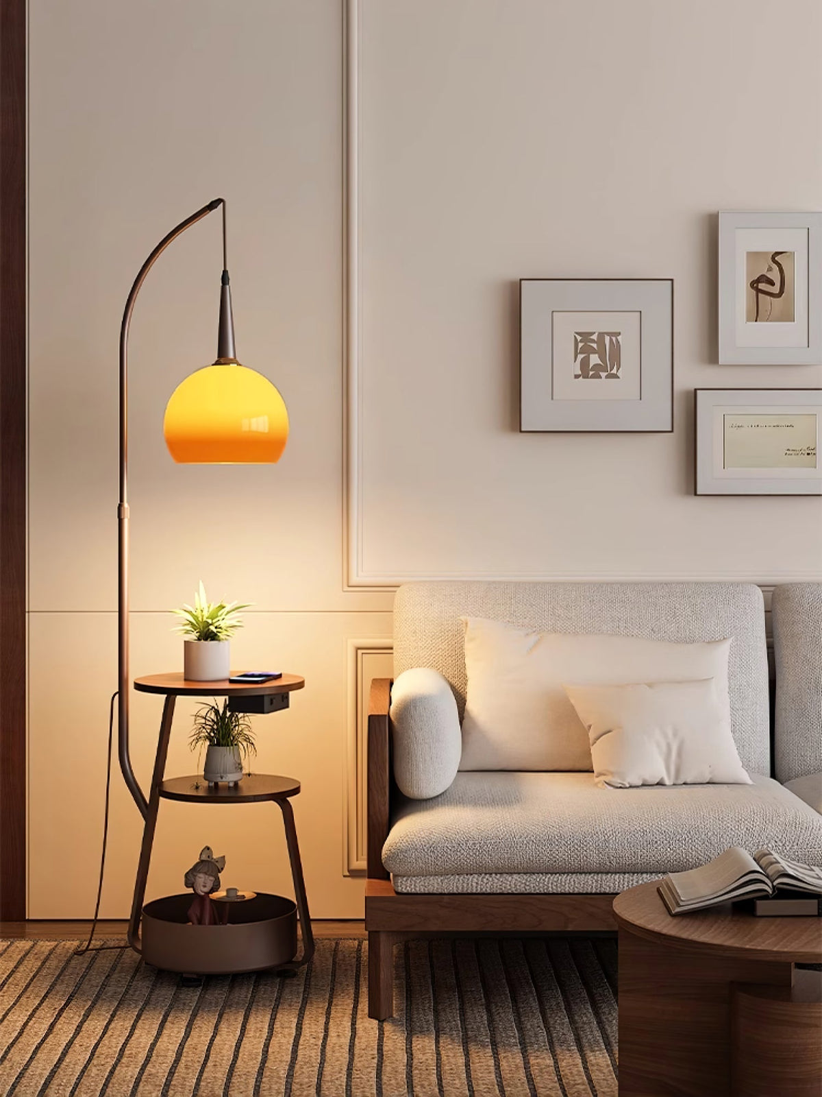 Solstice Arc Floor Light, Floor Lamp, detail 12