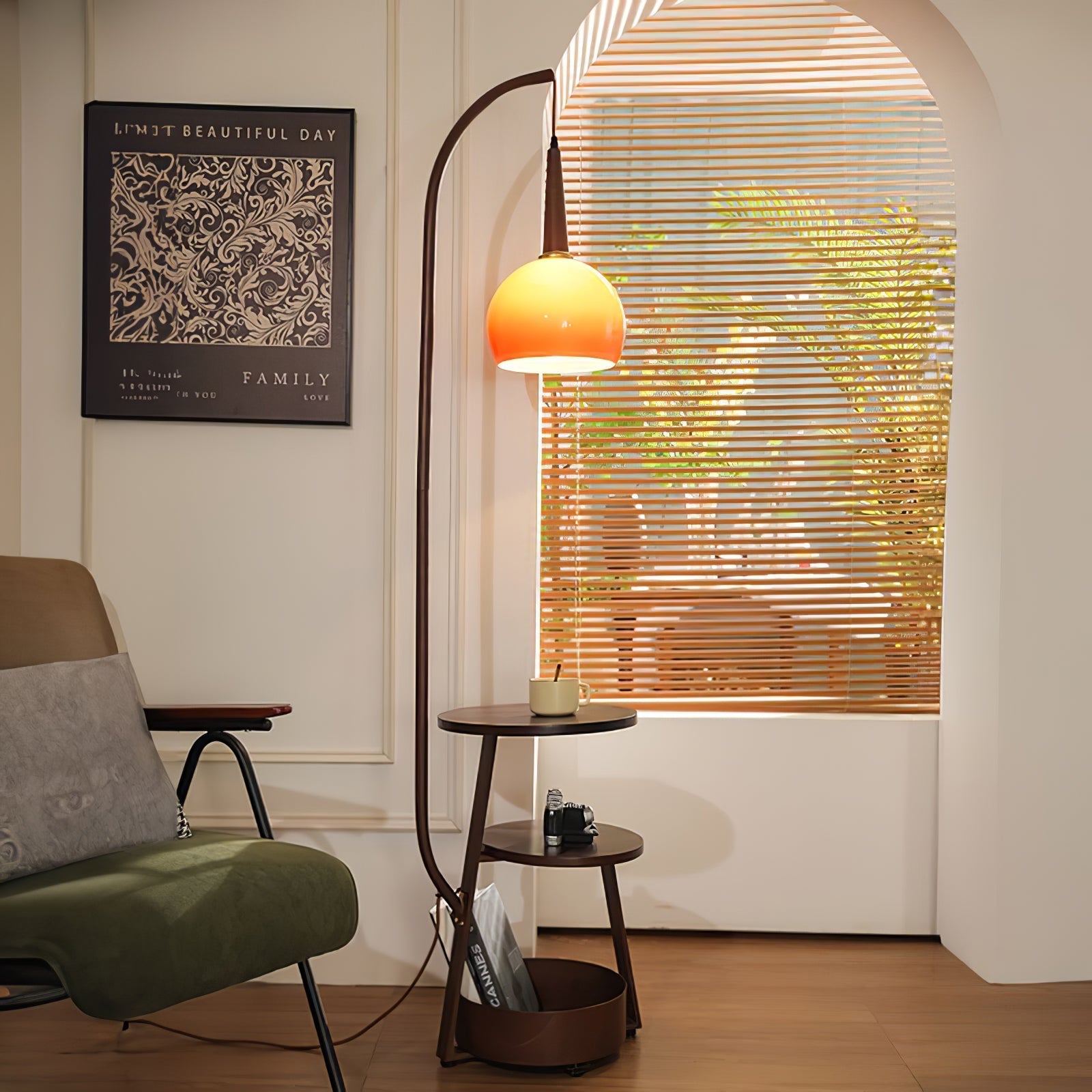 Solstice Arc Floor Light, Floor Lamp, detail 2