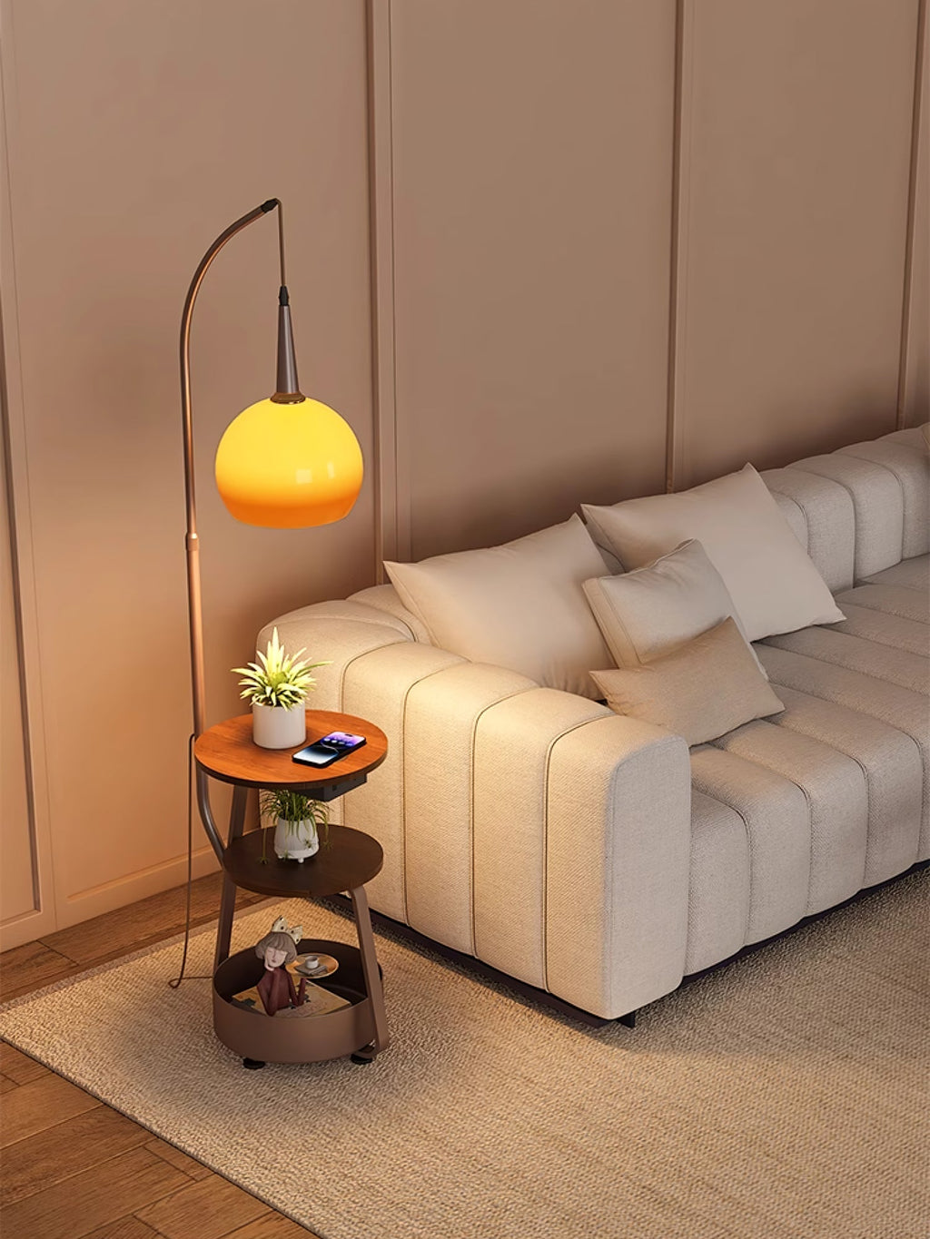 Solstice Arc Floor Light, Floor Lamp, detail 5