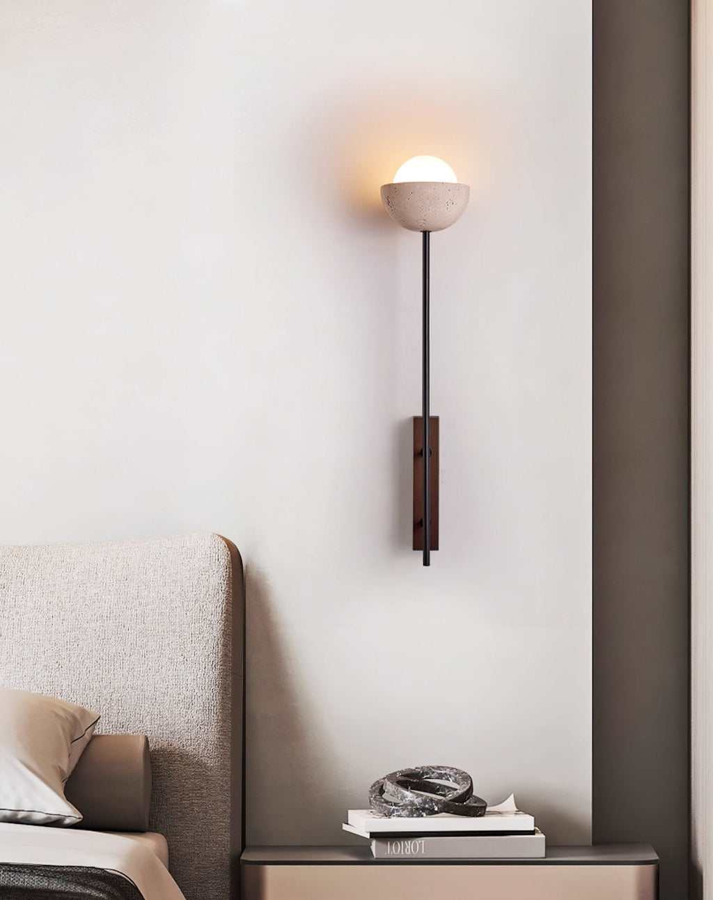 Solstice Linea Wall Light, Hardwired Wall Sconce, detail 4