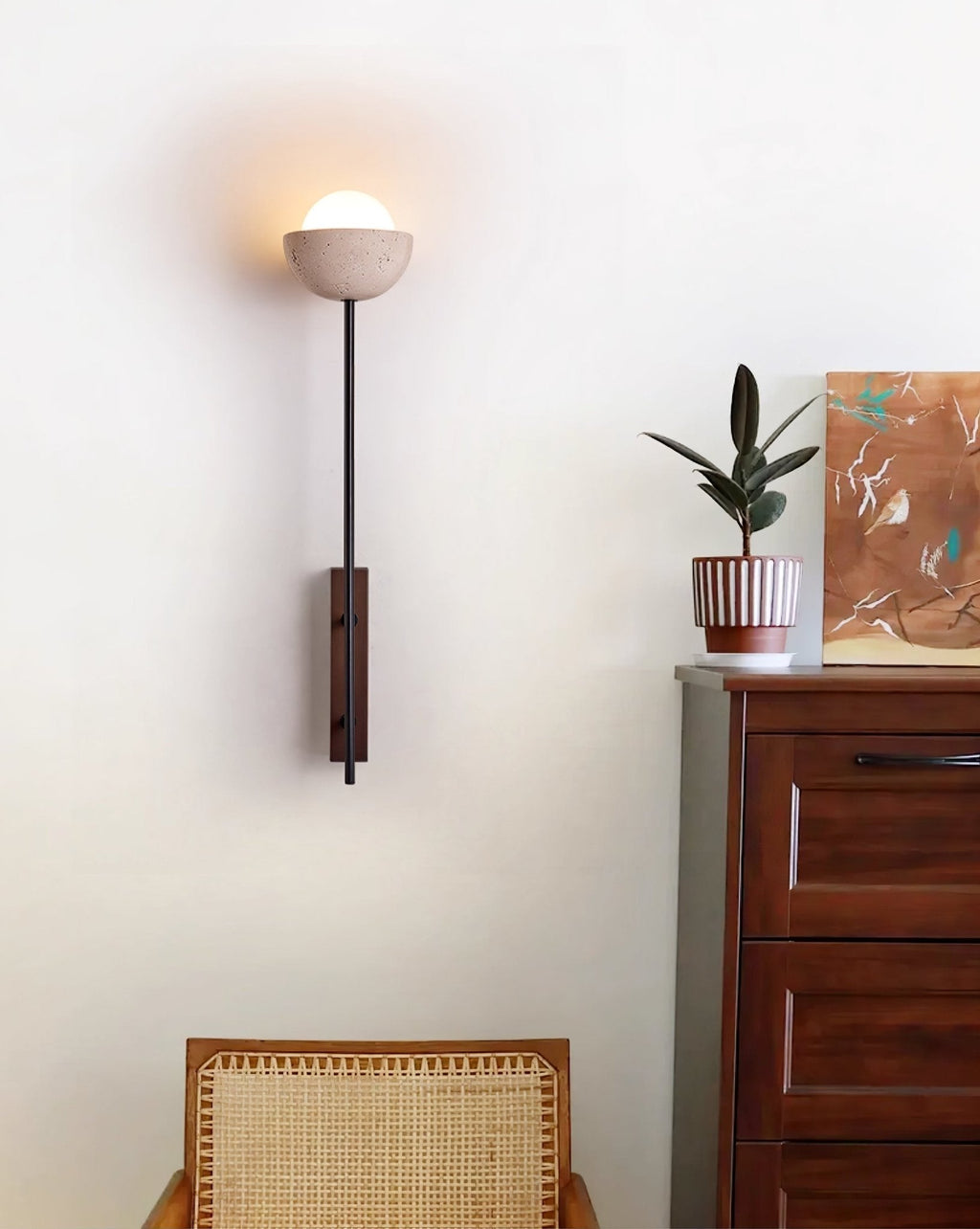 Solstice Linea Wall Light, Hardwired Wall Sconce, detail 7