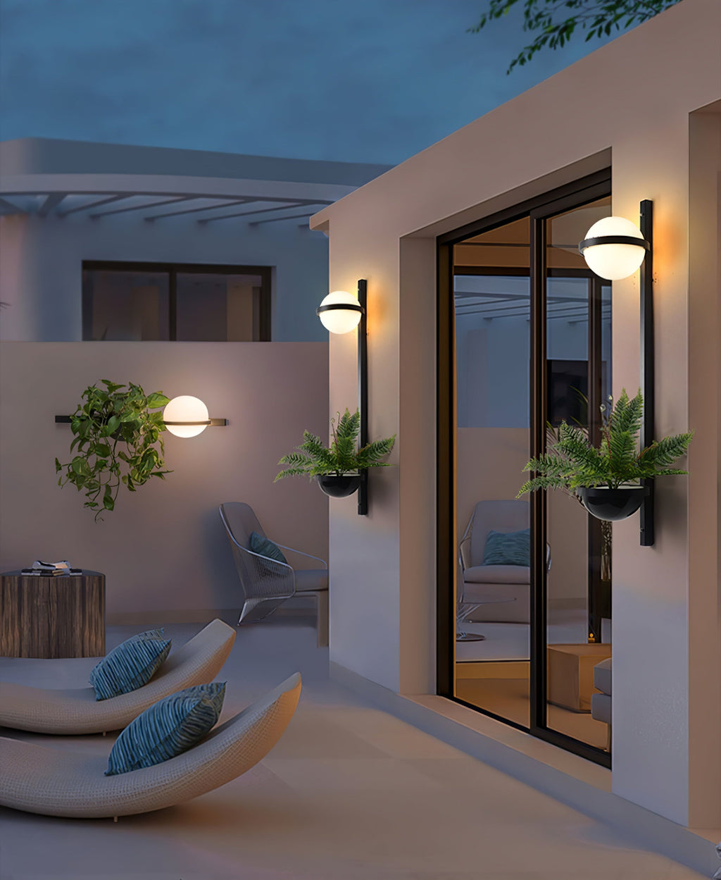 Solstice Exterior Wall Light, Outdoor Wall Light, detail 48