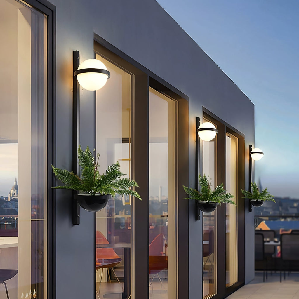 Solstice Exterior Wall Light, Outdoor Wall Light, detail 12