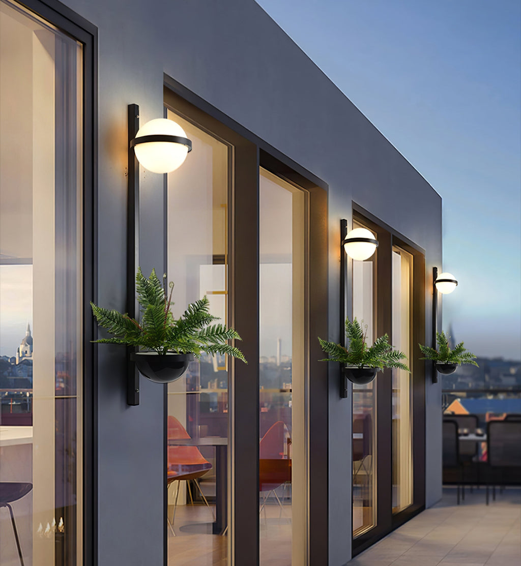 Solstice Exterior Wall Light, Outdoor Wall Light, detail 47