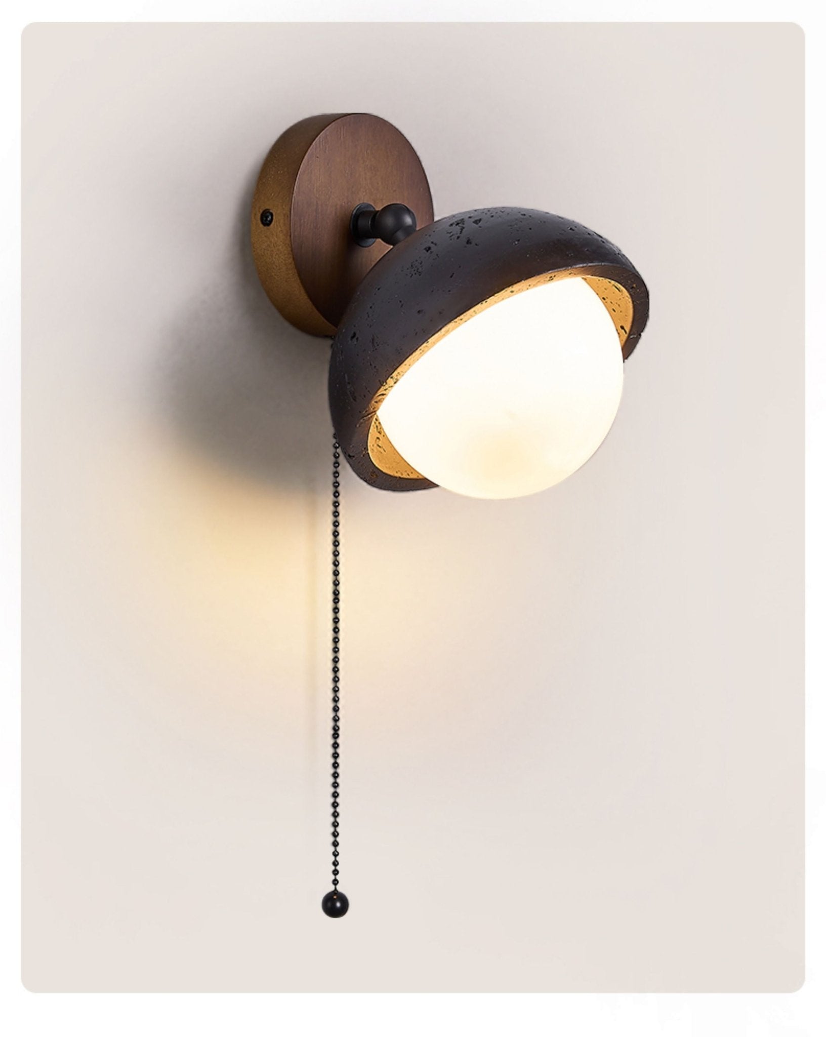 Solstice Pivot Wall Light, Hardwired Wall Sconce, detail 14