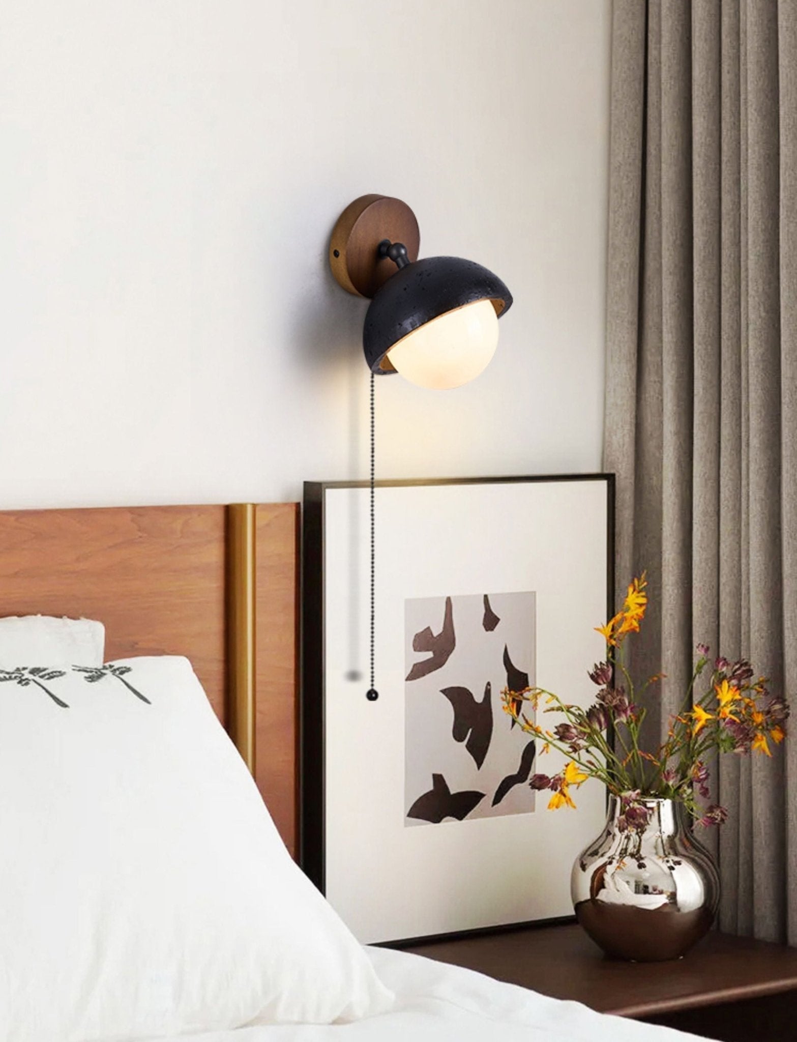 Solstice Pivot Wall Light, Hardwired Wall Sconce, detail 6
