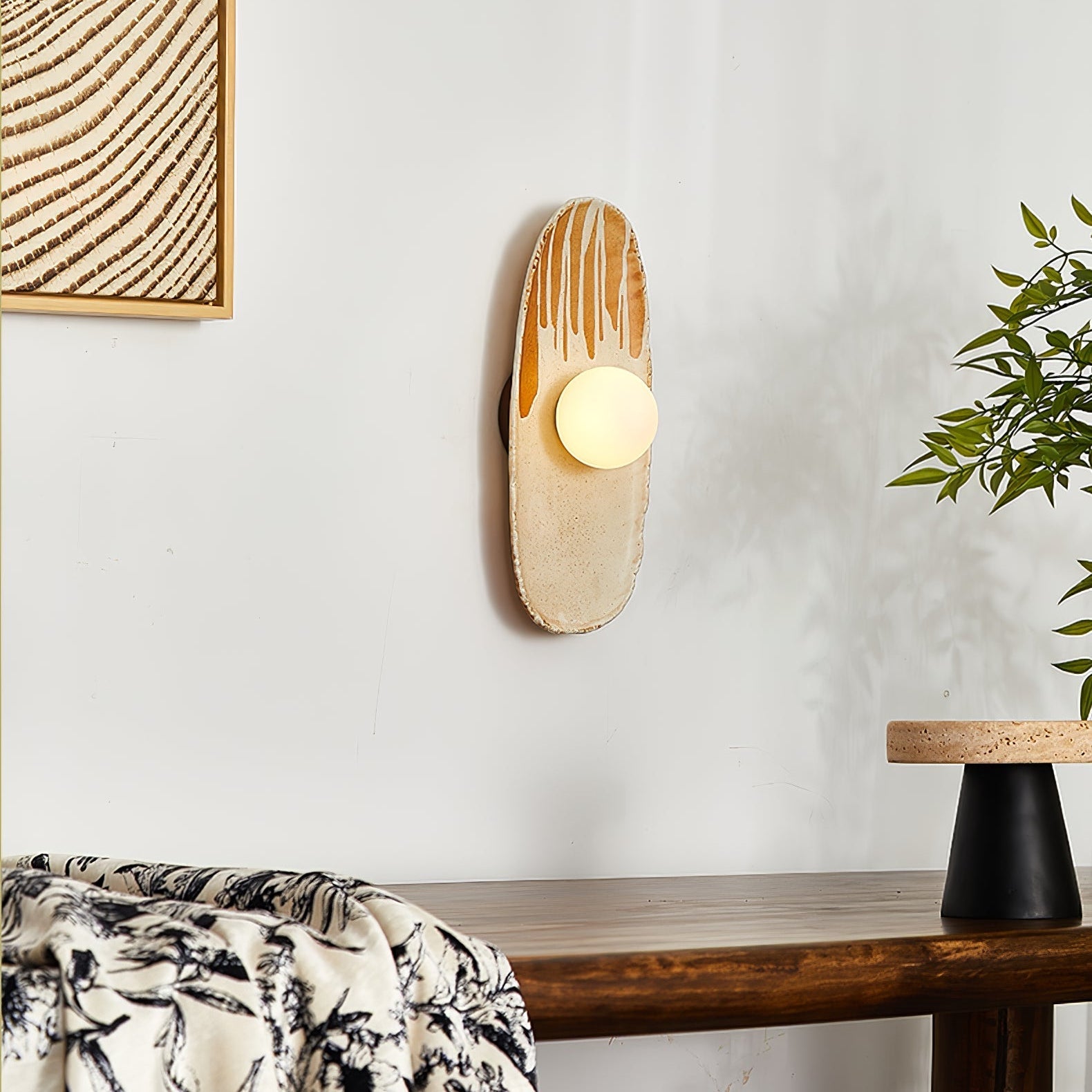 Solstice Swirl Wall Light, Hardwired Wall Sconce, detail 22