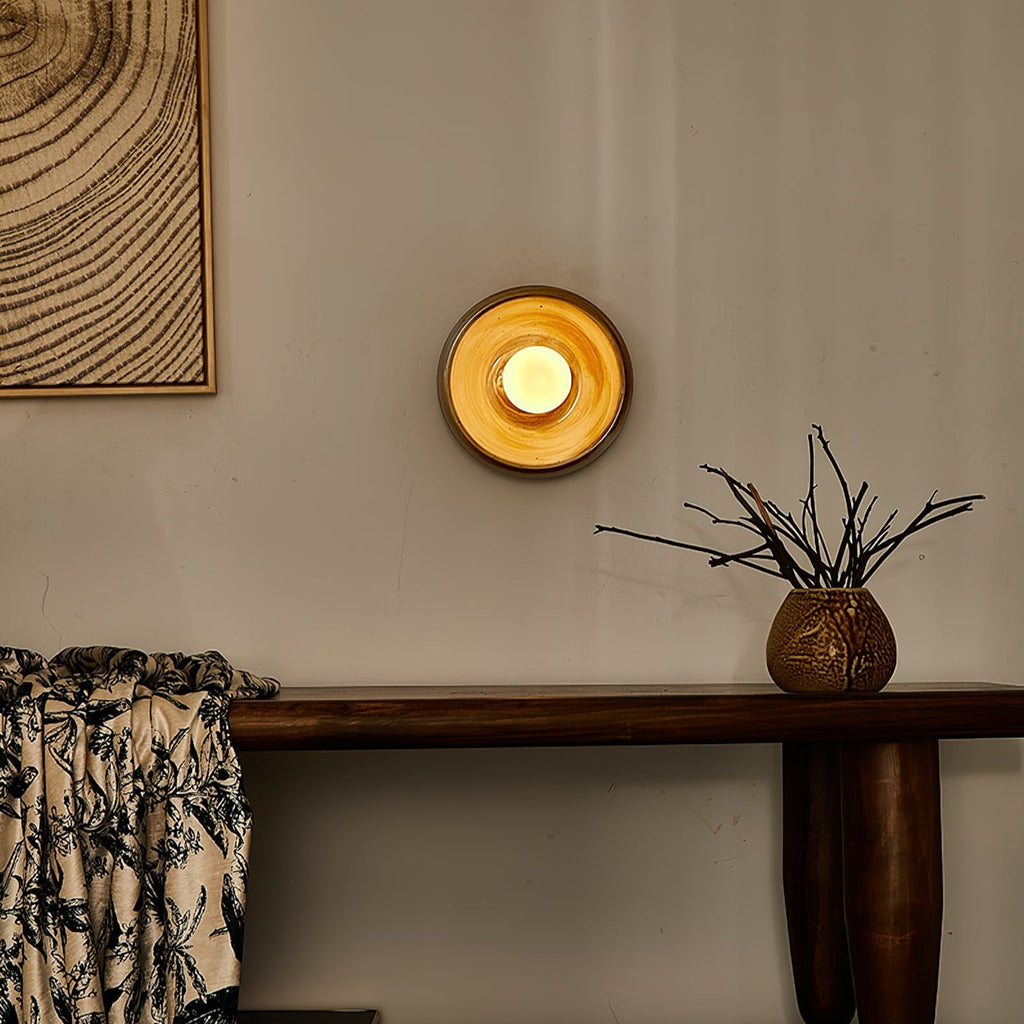 Solstice Swirl Wall Light, Hardwired Wall Sconce, detail 18