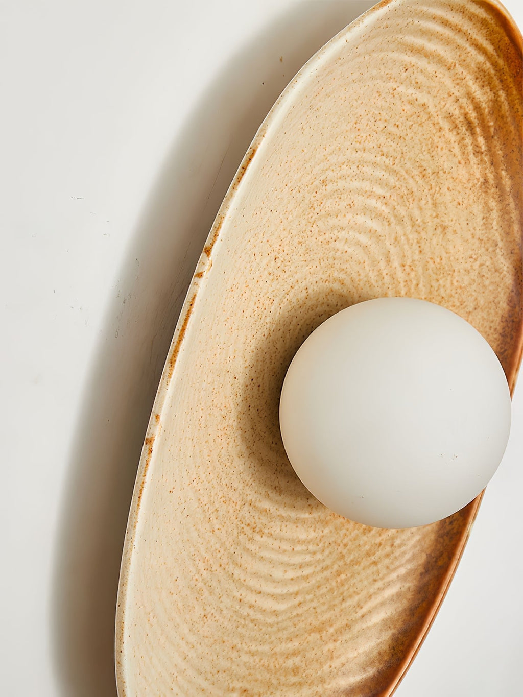 Solstice Swirl Wall Light, Hardwired Wall Sconce, detail 10