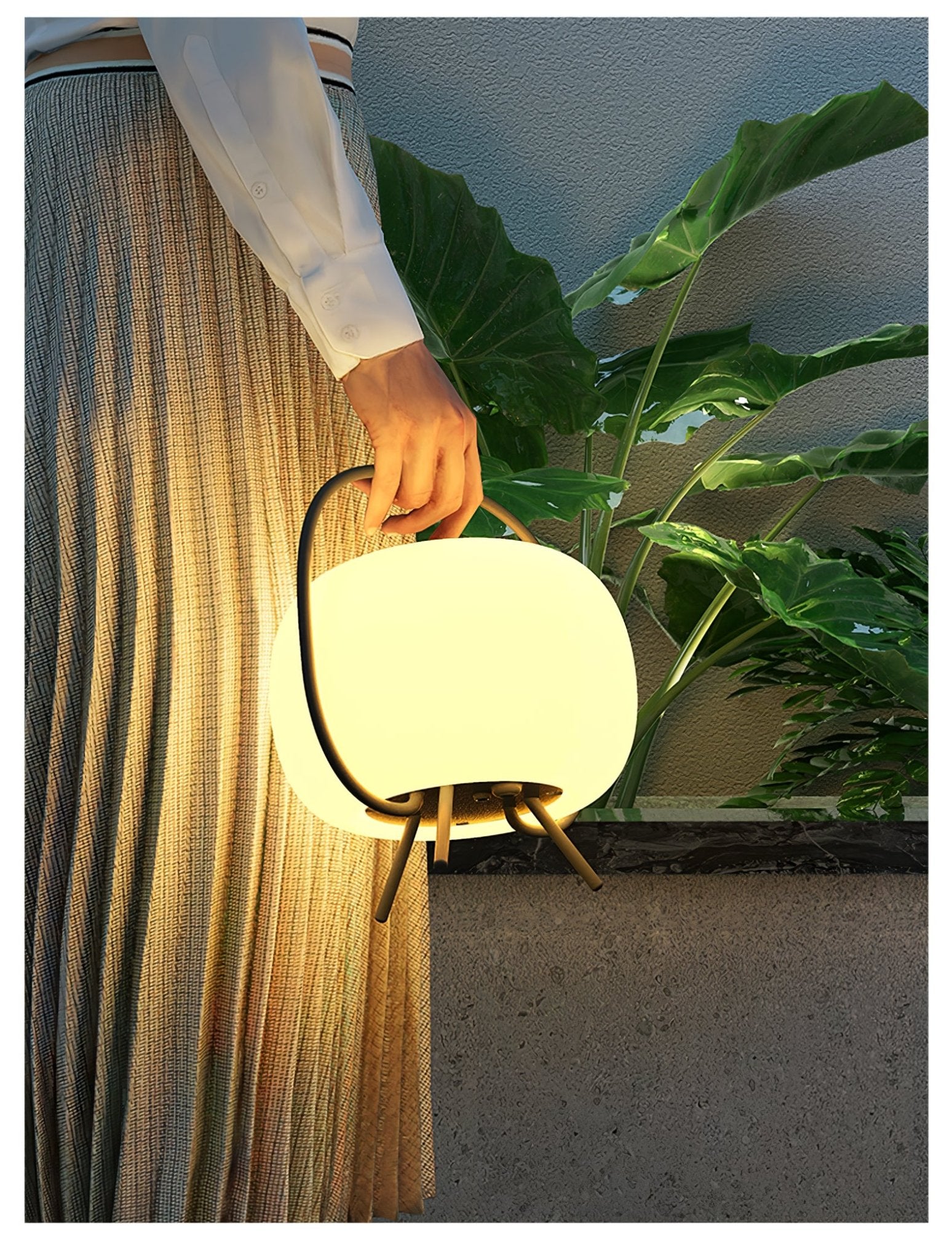 Soluna Pod Lantern Exterior Lamp, Outdoor Wall Light, detail 4