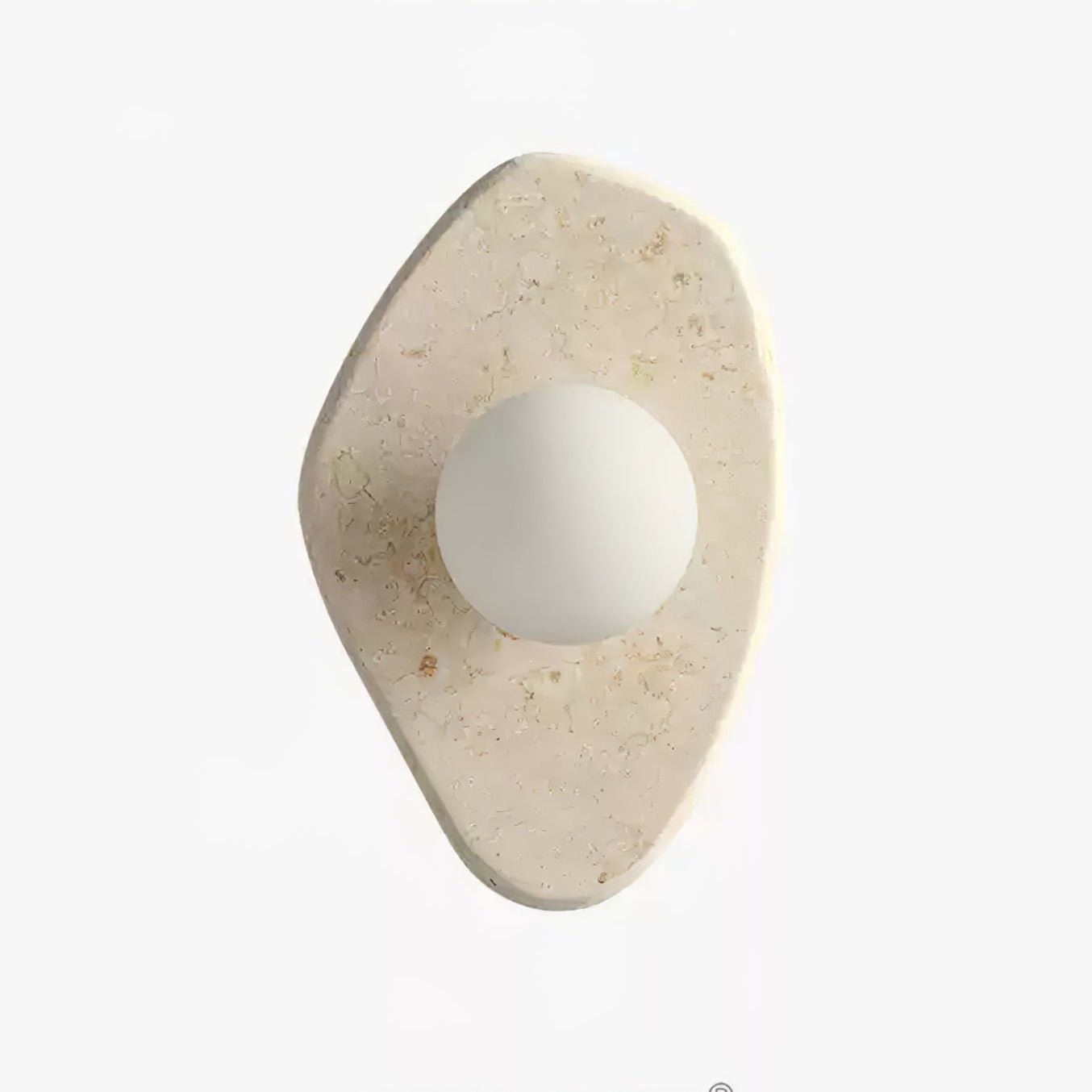 Soluna Stone Wall Light, Hardwired Wall Sconce, detail 13