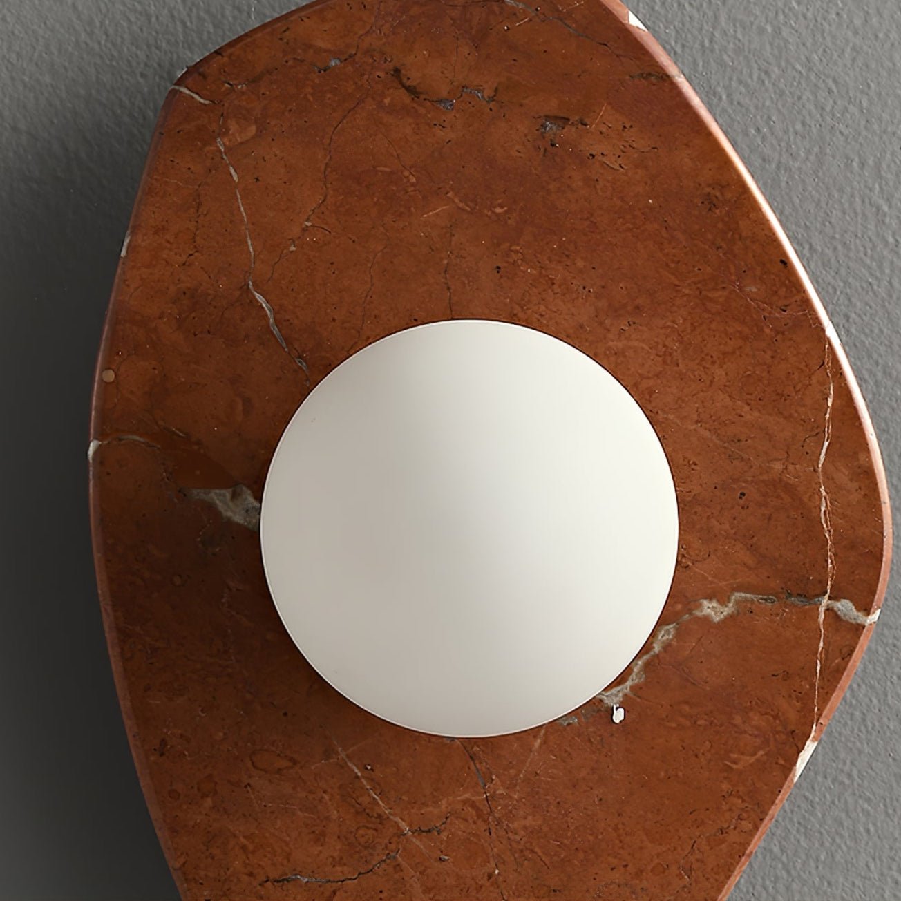 Soluna Stone Wall Light, Hardwired Wall Sconce, detail 10