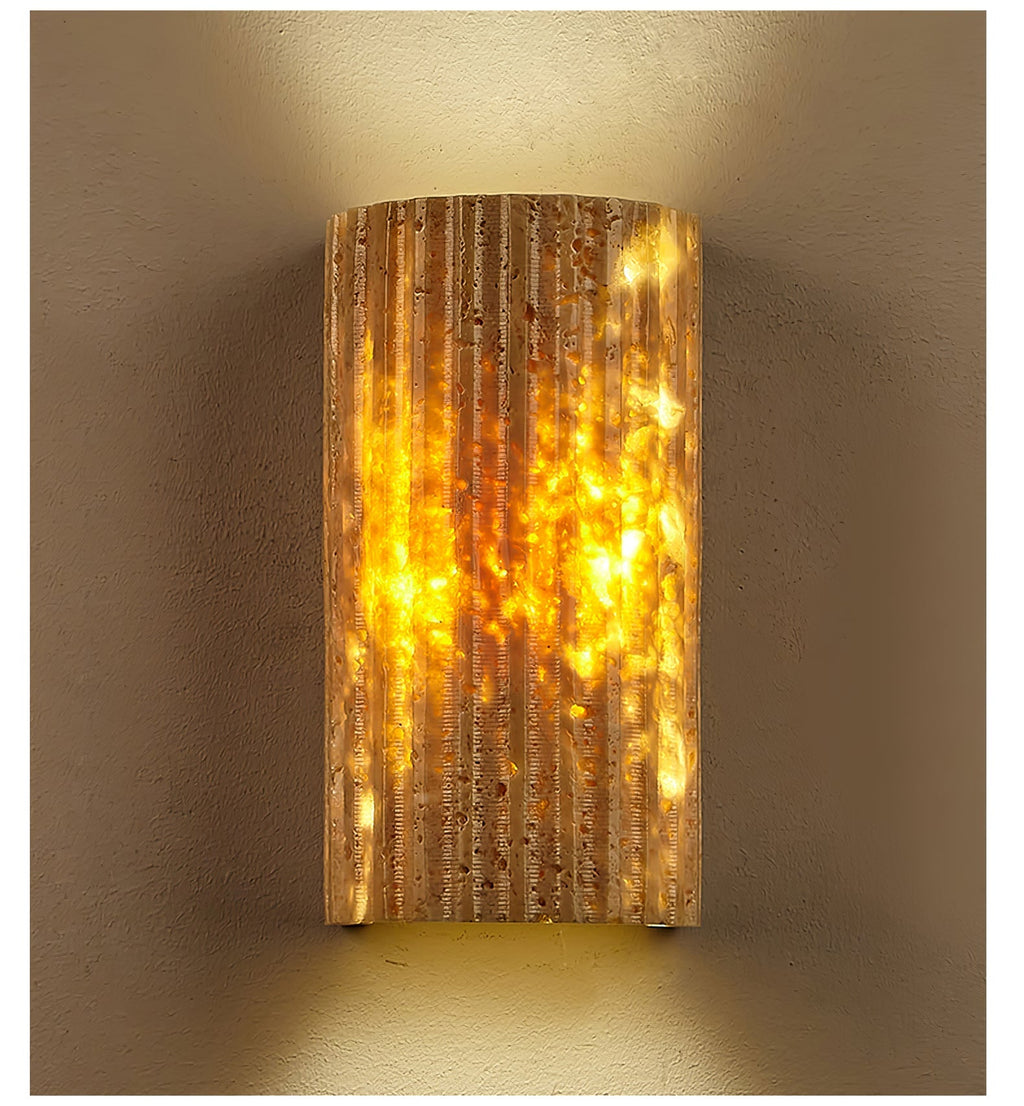 Solunar Veil Wall Light, Hardwired Wall Sconce, detail 12