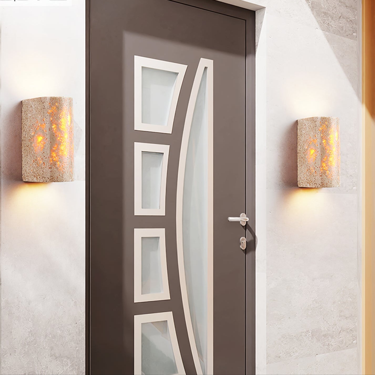 Solunar Veil Wall Light, Hardwired Wall Sconce, detail 3