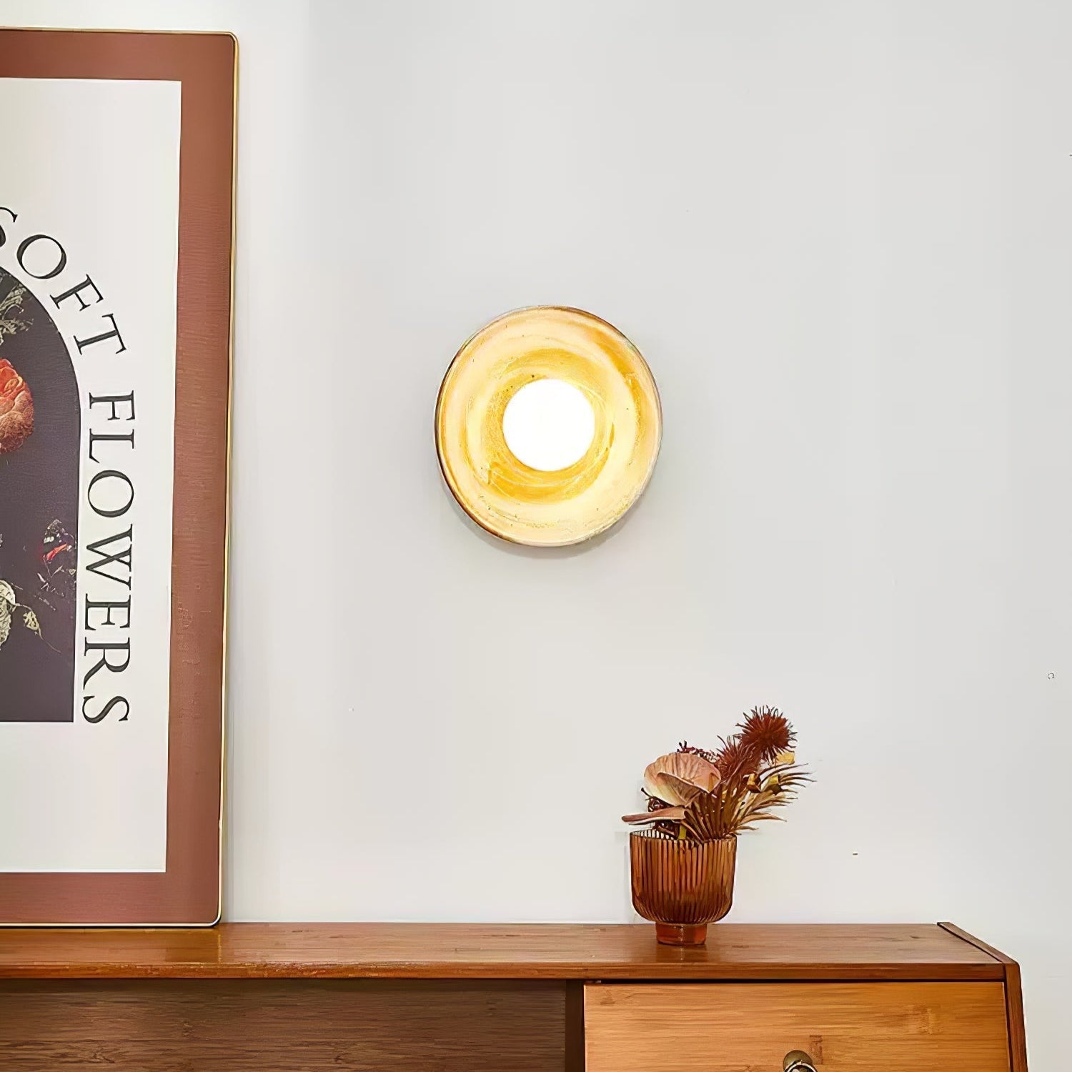 Solune Wall Light, Hardwired Wall Sconce, detail 7