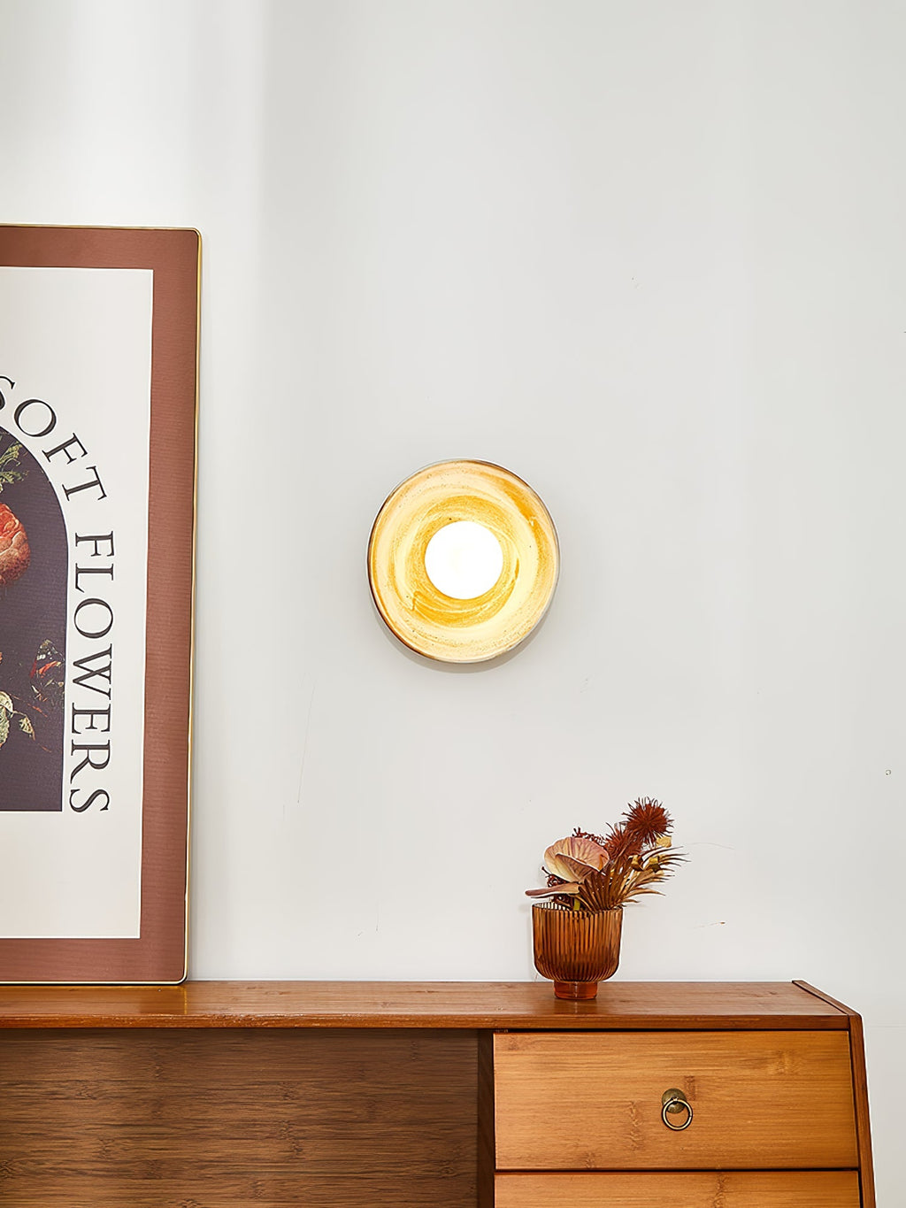 Solune Wall Light, Hardwired Wall Sconce, detail 6