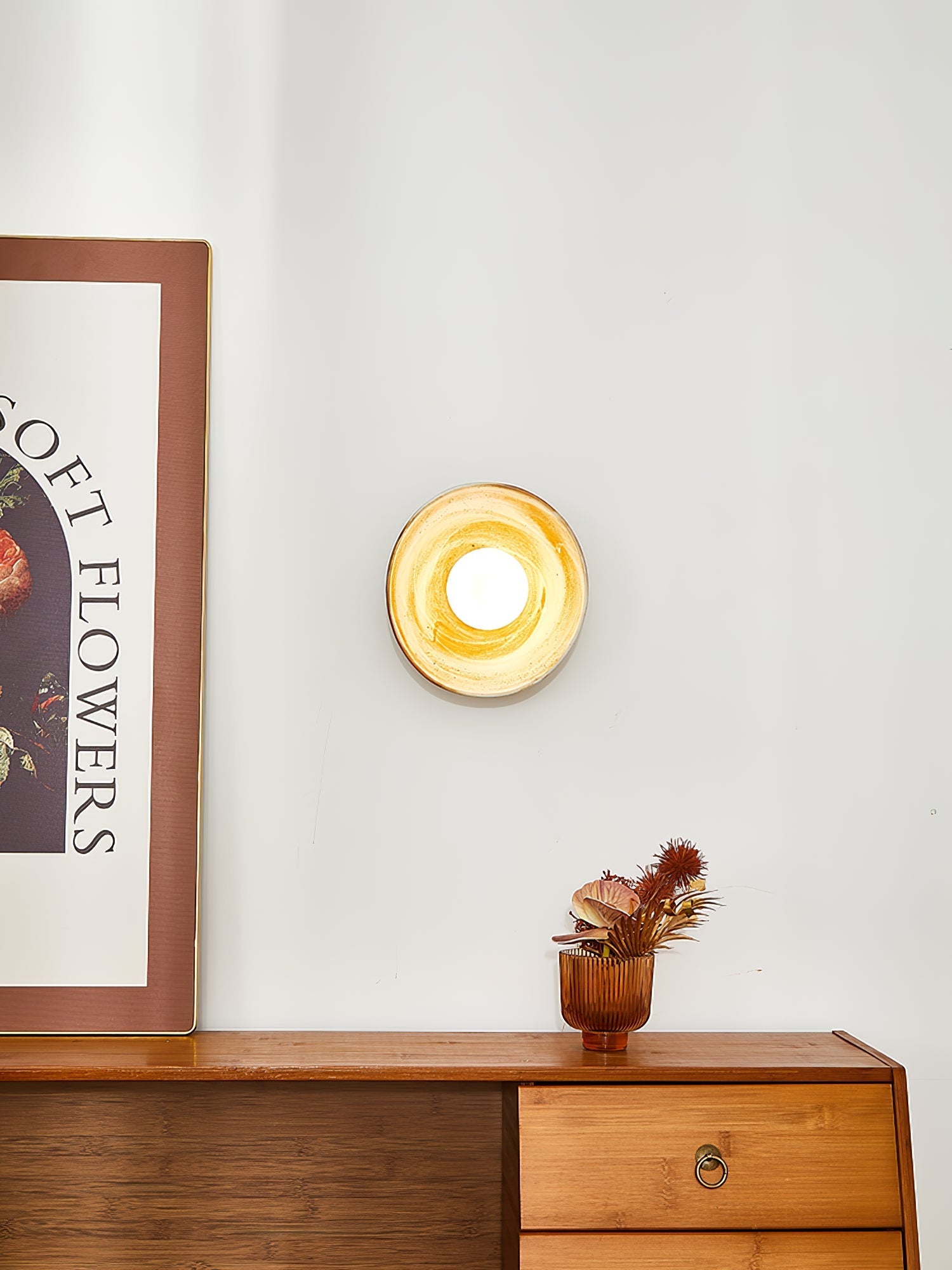 Solune Wall Light, Hardwired Wall Sconce, detail 6