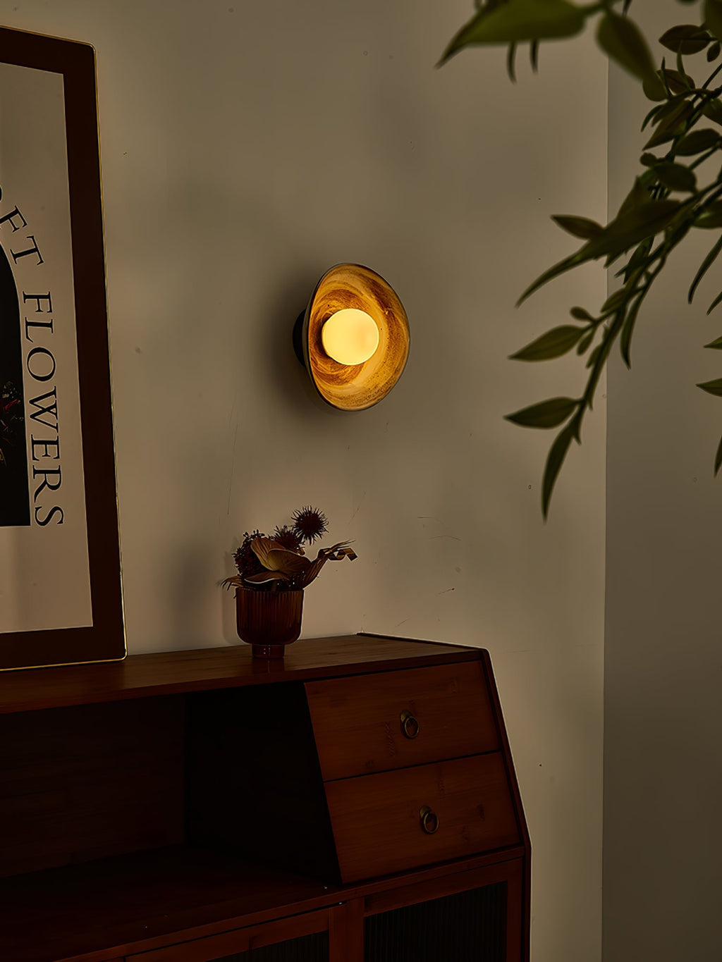 Solune Wall Light, Hardwired Wall Sconce, detail 12