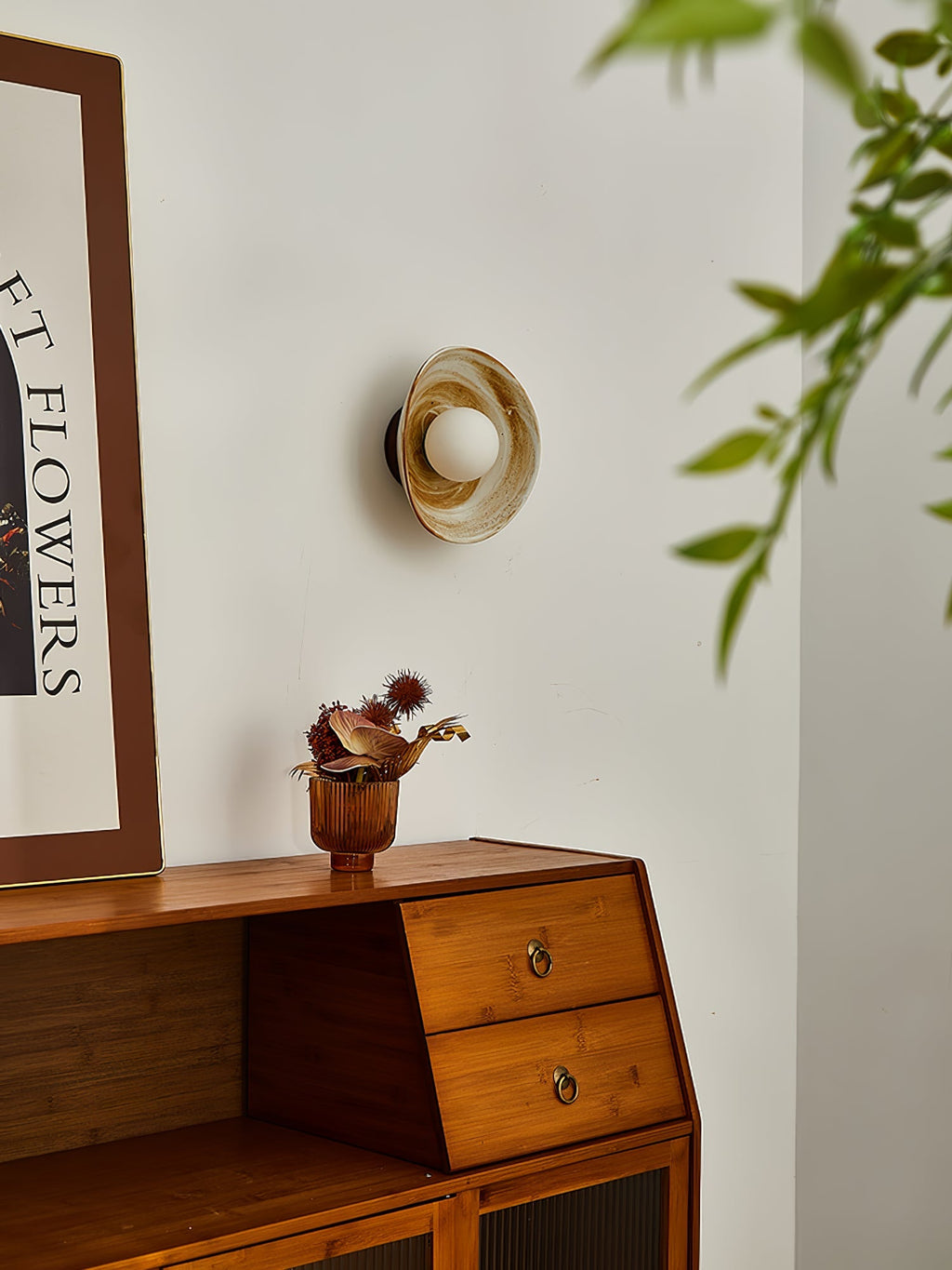 Solune Wall Light, Hardwired Wall Sconce, detail 4