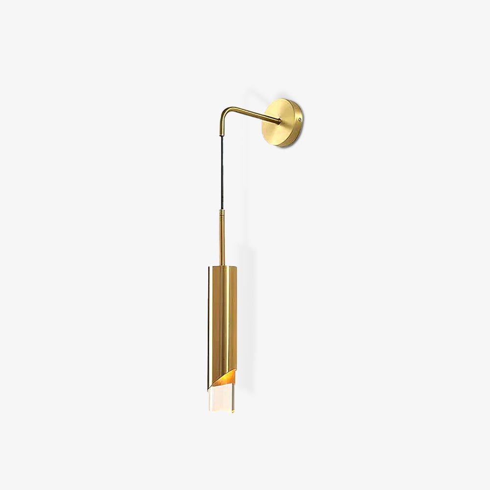 Sonto Sconce Wall Light, Bedroom Wall Sconce, Aluminum, Φ 7.9″ x H 15.7″