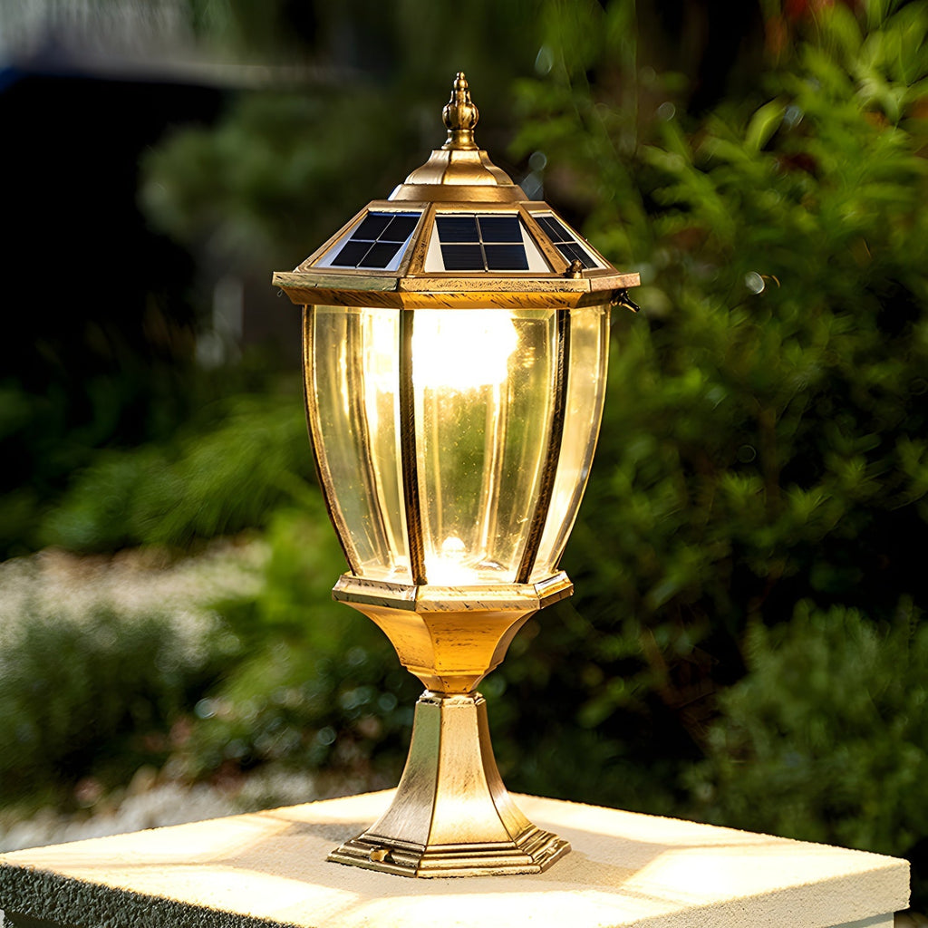 Soren Solar Lantern Garden Light Exterior Lamp, Outdoor Wall Light, detail 6