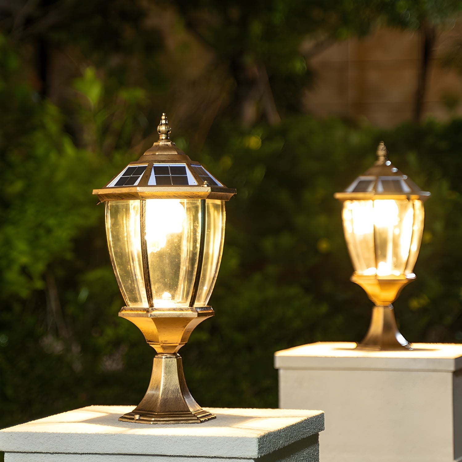 Soren Solar Lantern Garden Light Exterior Lamp, Outdoor Wall Light, detail 7