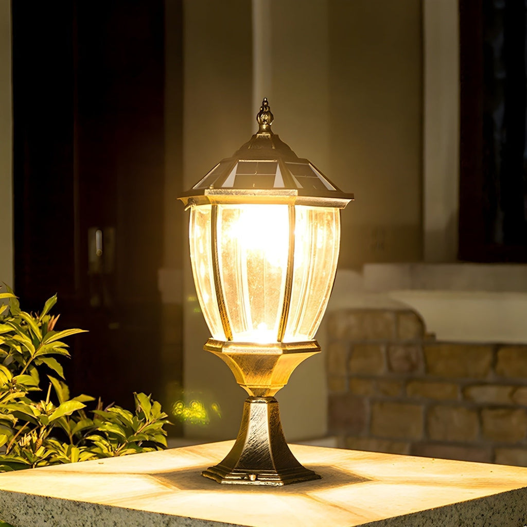 Soren Solar Lantern Garden Light Exterior Lamp, Outdoor Wall Light, detail 3