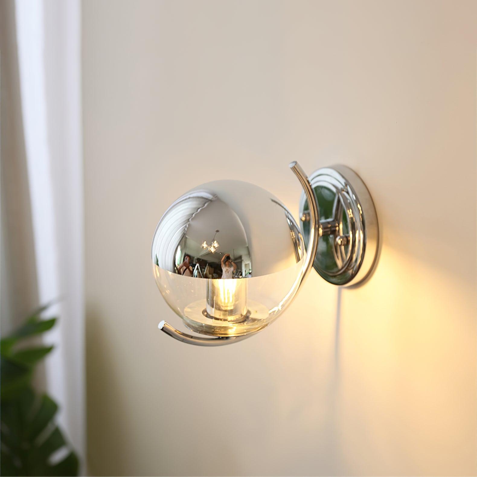 Space Ball Wall Light, Bathroom Wall Sconce, detail 3