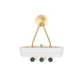 Spate Wall Light, Hardwired Wall Sconce, Brass, Dia 40cm x H 40cm
