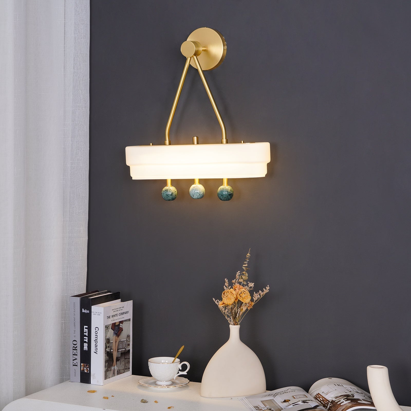 Spate Wall Light, Hardwired Wall Sconce, detail 3