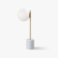 Sphere & Stem Table Light, Bedside Table Lamp, Iron, ∅ 8.7″ x H 22.8″