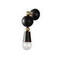 Spindle Wall Light 3.9", Bedroom Wall Sconce, 10 x 17.5 x 30cm